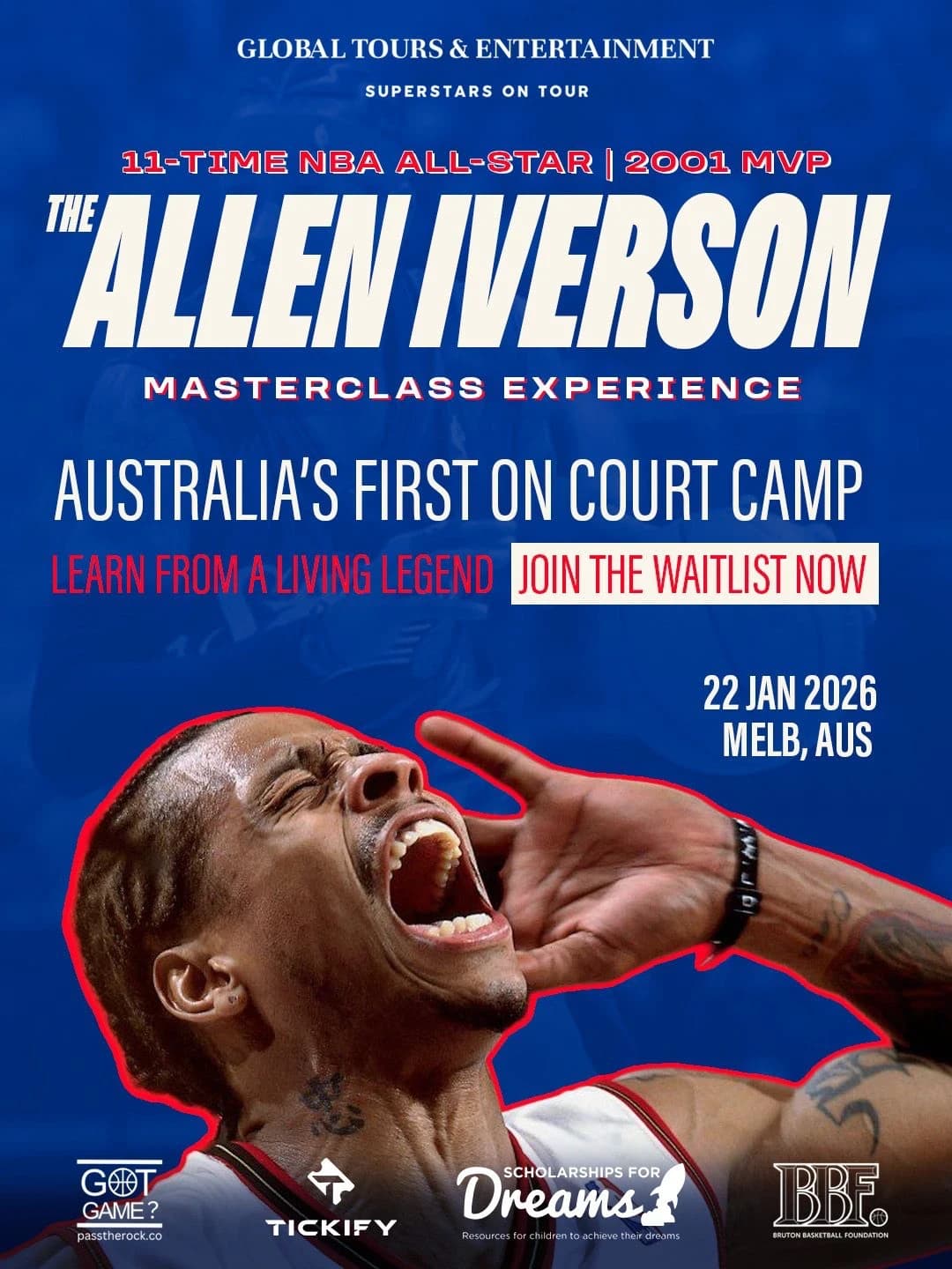 Allen Iverson Masterclass poster